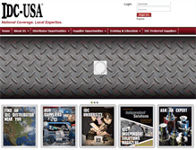 Tablet Screenshot of idc-usa.com